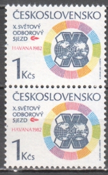 2524 pár - svisle ** - 1982